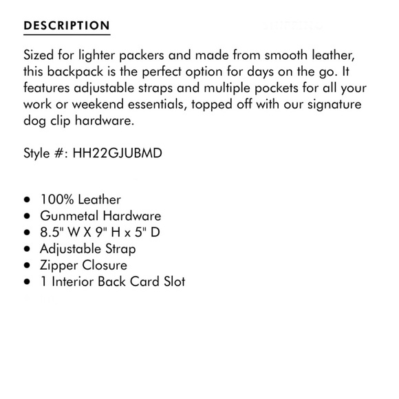 Rebecca Minkoff Julian Backpack - Picture 6 of 7